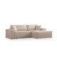 Corner Sofa-Bed Pırlo Corner Right - Ecru Ecru Corner Sofa-Bed Pırlo Corner Right - Ecru Ecru