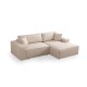 Corner Sofa-Bed Pırlo Corner Right - Ecru Ecru Corner Sofa-Bed Pırlo Corner Right - Ecru Ecru