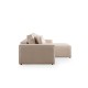 Corner Sofa-Bed Pırlo Corner Right - Ecru Ecru Corner Sofa-Bed Pırlo Corner Right - Ecru Ecru