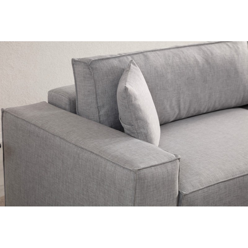 Corner Sofa-Bed Pırlo Corner Right - Light Grey Light Grey