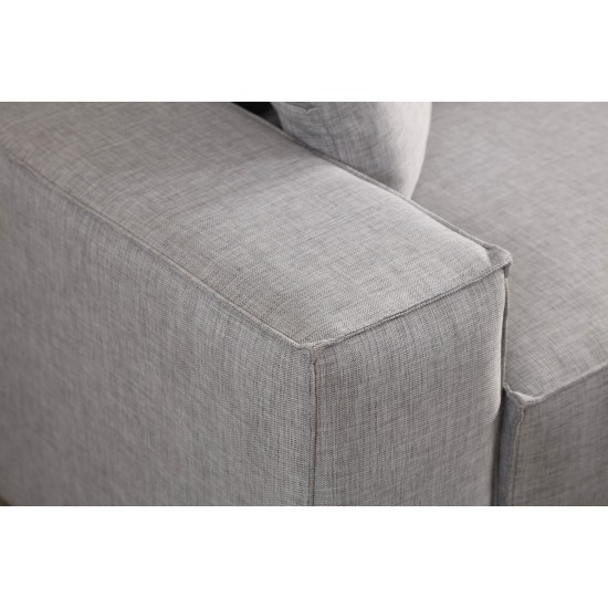 Corner Sofa-Bed Pırlo Corner Right - Light Grey Light Grey Corner Sofa-Bed Pırlo Corner Right - Light Grey Light Grey