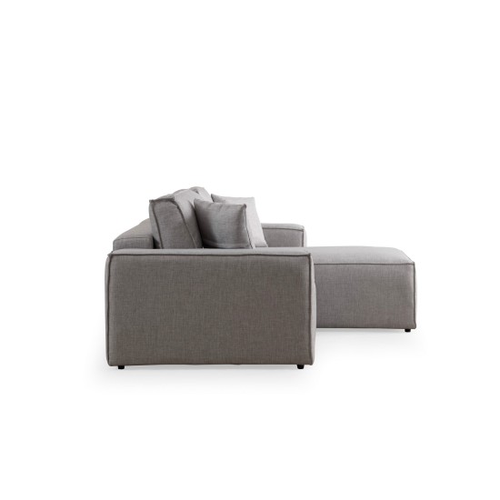 Corner Sofa-Bed Pırlo Corner Right - Light Grey Light Grey Corner Sofa-Bed Pırlo Corner Right - Light Grey Light Grey