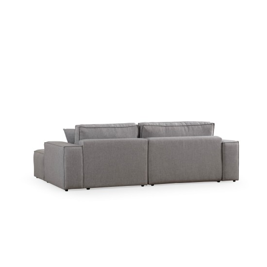 Corner Sofa-Bed Pırlo Corner Right - Light Grey Light Grey Corner Sofa-Bed Pırlo Corner Right - Light Grey Light Grey