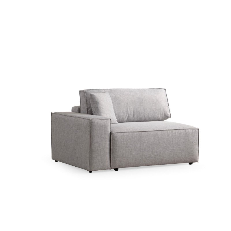 Corner Sofa-Bed Pırlo Corner Right - Light Grey Light Grey