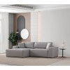 Corner Sofa-Bed Pırlo Corner Left - Light Grey Light Grey