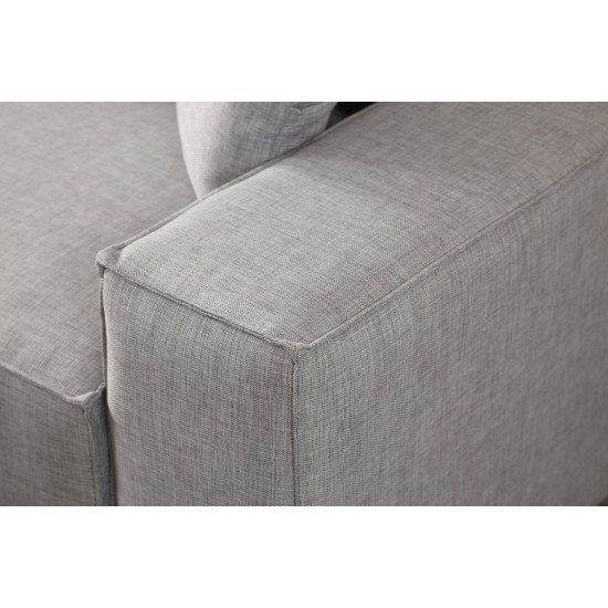 Corner Sofa-Bed Pırlo Corner Left - Light Grey Light Grey Corner Sofa-Bed Pırlo Corner Left - Light Grey Light Grey