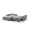 Corner Sofa-Bed Pırlo Corner Left - Light Grey Light Grey