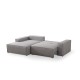 Corner Sofa-Bed Pırlo Corner Left - Light Grey Light Grey Corner Sofa-Bed Pırlo Corner Left - Light Grey Light Grey