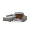 Corner Sofa-Bed Pırlo Corner Left - Light Grey Light Grey