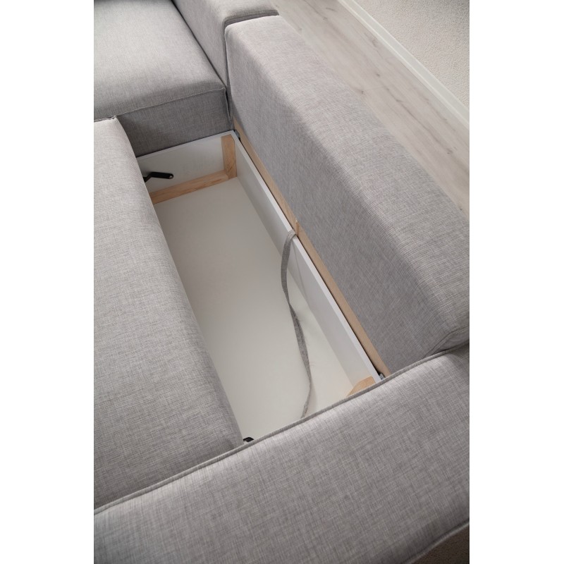 Corner Sofa-Bed Pırlo Corner Left - Light Grey Light Grey