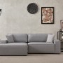 Corner Sofa-Bed Pırlo Corner Left - Light Grey Light Grey