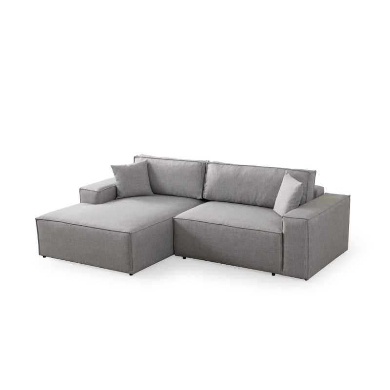 Corner Sofa-Bed Pırlo Corner Left - Light Grey Light Grey