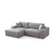 Corner Sofa-Bed Pırlo Corner Left - Light Grey Light Grey Corner Sofa-Bed Pırlo Corner Left - Light Grey Light Grey