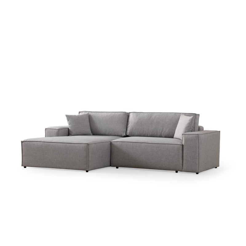 Corner Sofa-Bed Pırlo Corner Left - Light Grey Light Grey