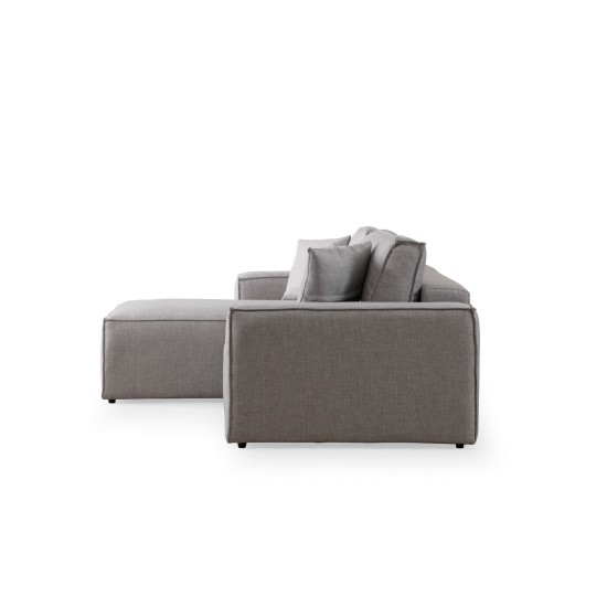 Corner Sofa-Bed Pırlo Corner Left - Light Grey Light Grey Corner Sofa-Bed Pırlo Corner Left - Light Grey Light Grey