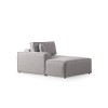 Corner Sofa-Bed Pırlo Corner Left - Light Grey Light Grey