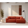 Corner Sofa-Bed Pırlo Corner Right - Orange Orange