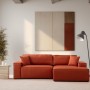Corner Sofa-Bed Pırlo Corner Right - Orange Orange
