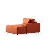 Corner Sofa-Bed Pırlo Corner Right - Orange Orange