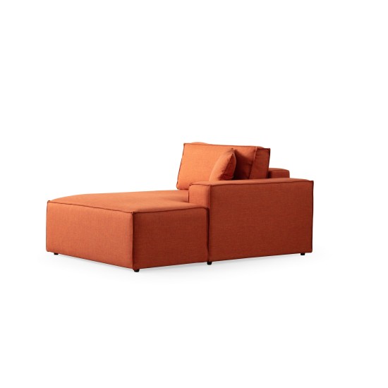 Corner Sofa-Bed Pırlo Corner Right - Orange Orange Corner Sofa-Bed Pırlo Corner Right - Orange Orange
