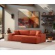 Corner Sofa-Bed Pırlo Corner Right - Orange Orange Corner Sofa-Bed Pırlo Corner Right - Orange Orange