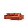 Corner Sofa-Bed Pırlo Corner Right - Orange Orange