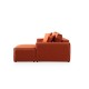 Corner Sofa-Bed Pırlo Corner Right - Orange Orange Corner Sofa-Bed Pırlo Corner Right - Orange Orange