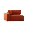 Corner Sofa-Bed Pırlo Corner Right - Orange Orange