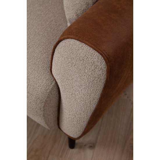 Atelier del Sofa 3-Seat Sofa-Bed Aren - Beige, Cinnamon Beige
Cinnamon