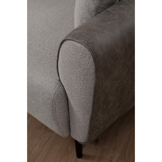 3-Seat Sofa-Bed Aren - Grey Grey 3-Seat Sofa-Bed Aren - Grey Grey