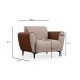 1-Seat Sofa Aren - Beige Beige
Cinnamon 1-Seat Sofa Aren - Beige Beige
Cinnamon