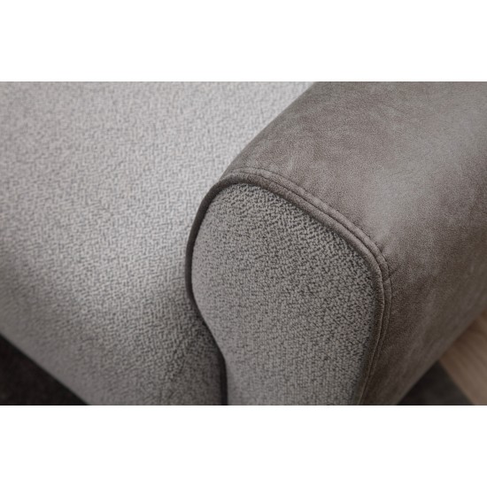 1-Seat Sofa Aren - Grey Grey 1-Seat Sofa Aren - Grey Grey