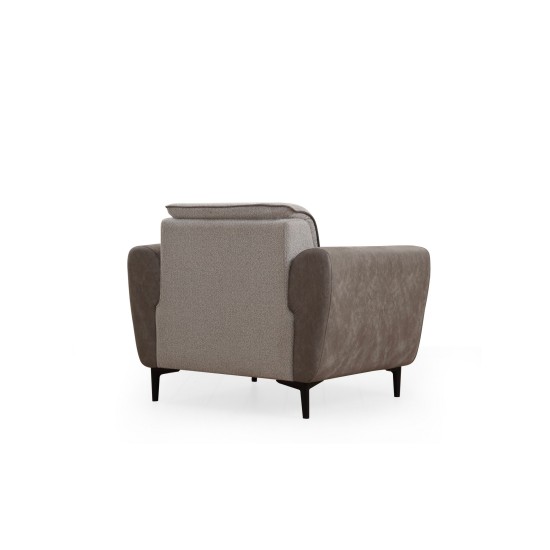 1-Seat Sofa Aren - Grey Grey 1-Seat Sofa Aren - Grey Grey