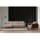 Corner Sofa-Bed Aren Left - Beige, Cinnamon Beige
Cinnamon
