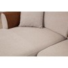 Corner Sofa-Bed Aren Left - Beige, Cinnamon Beige
Cinnamon