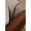 Corner Sofa-Bed Aren Left - Beige, Cinnamon Beige
Cinnamon