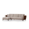 Corner Sofa-Bed Aren Left - Beige, Cinnamon Beige
Cinnamon