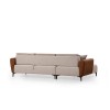 Corner Sofa-Bed Aren Left - Beige, Cinnamon Beige
Cinnamon
