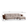 Corner Sofa-Bed Aren Right - Beige, Cinnamon Beige
Cinnamon