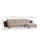 Corner Sofa-Bed Aren Right - Beige, Cinnamon Beige
Cinnamon Corner Sofa-Bed Aren Right - Beige, Cinnamon Beige
Cinnamon