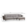 Corner Sofa-Bed Aren Right - Grey Grey