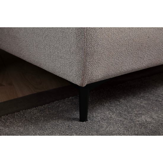 Corner Sofa-Bed Aren Right - Grey Grey Corner Sofa-Bed Aren Right - Grey Grey