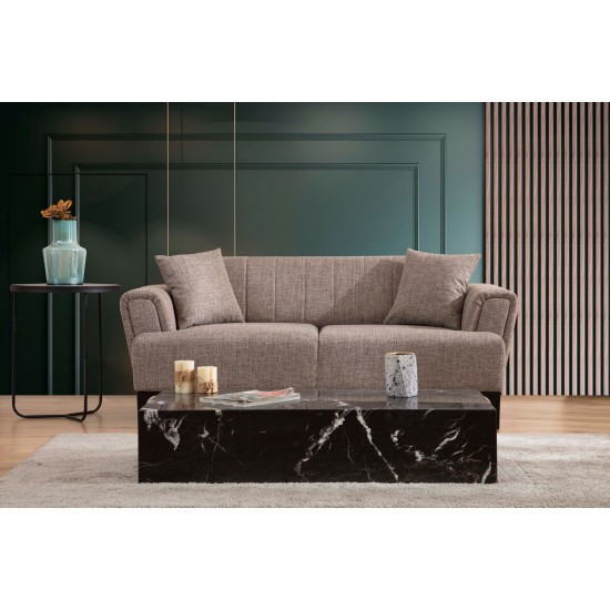 2-Seat Sofa Hamlet - Light Brown Light Brown 2-Seat Sofa Hamlet - Light Brown Light Brown