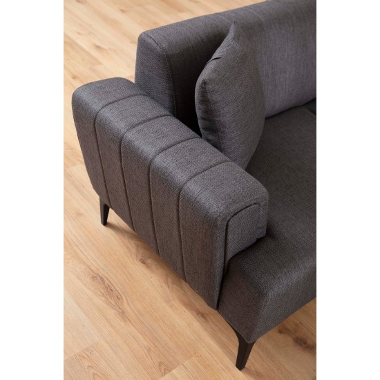 2-Seat Sofa Hamlet - Dark Grey Dark Grey 2-Seat Sofa Hamlet - Dark Grey Dark Grey
