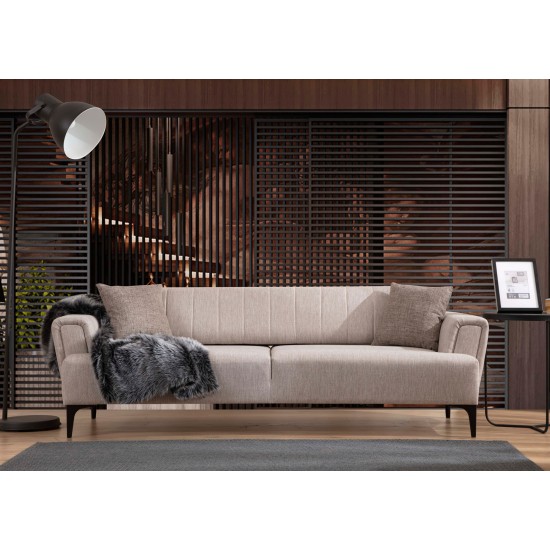 3-Seat Sofa-Bed Hamlet - Beige Beige