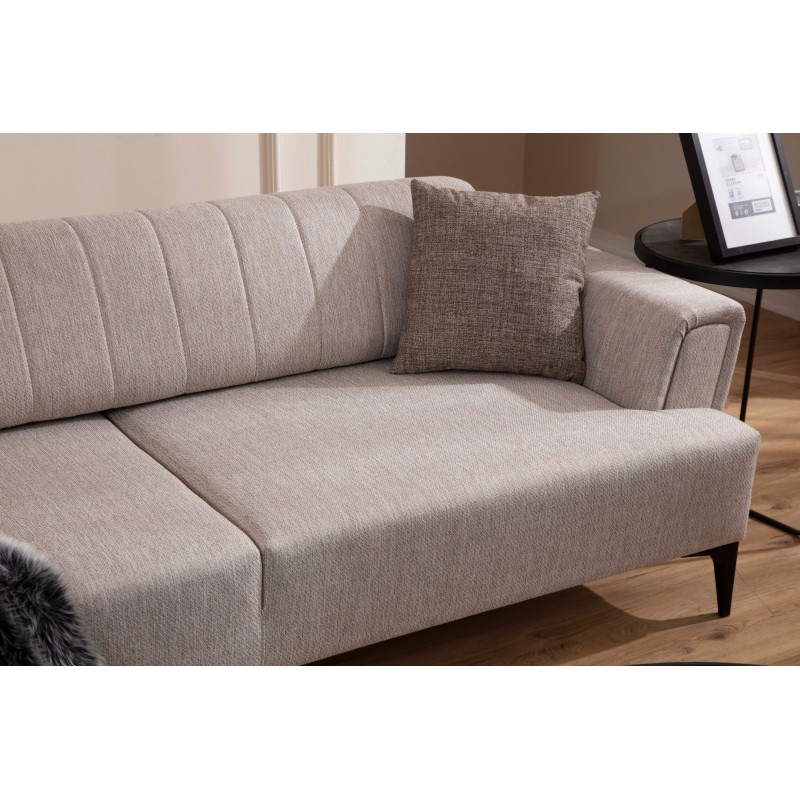3-Seat Sofa-Bed Hamlet - Beige Beige