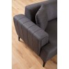 3-Seat Sofa-Bed Hamlet - Dark Grey Dark Grey