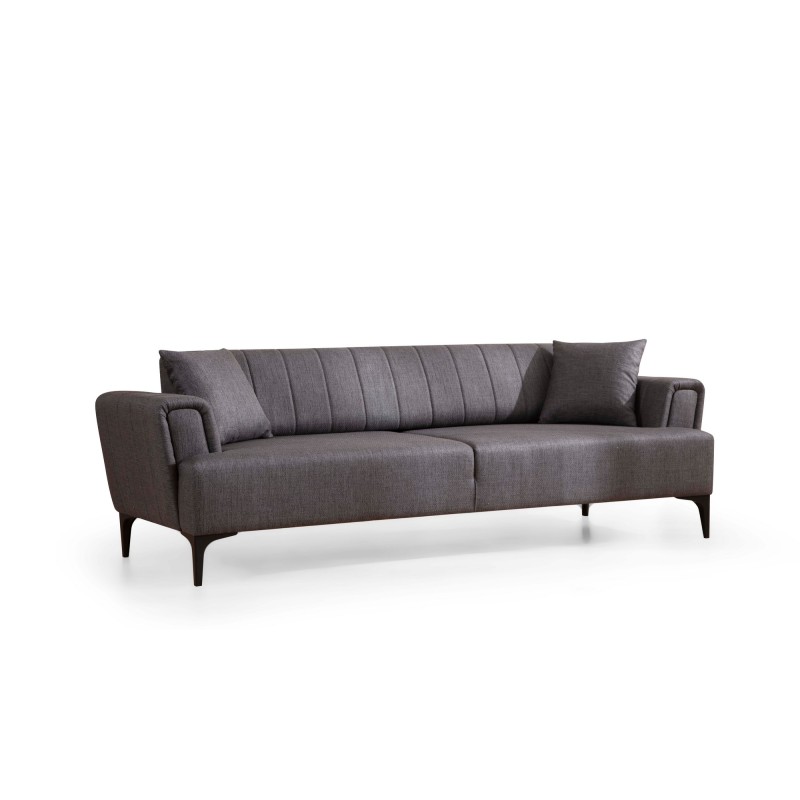 3-Seat Sofa-Bed Hamlet - Dark Grey Dark Grey