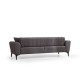 3-Seat Sofa-Bed Hamlet - Dark Grey Dark Grey