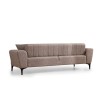3-Seat Sofa-Bed Hamlet - Light Brown Light Brown